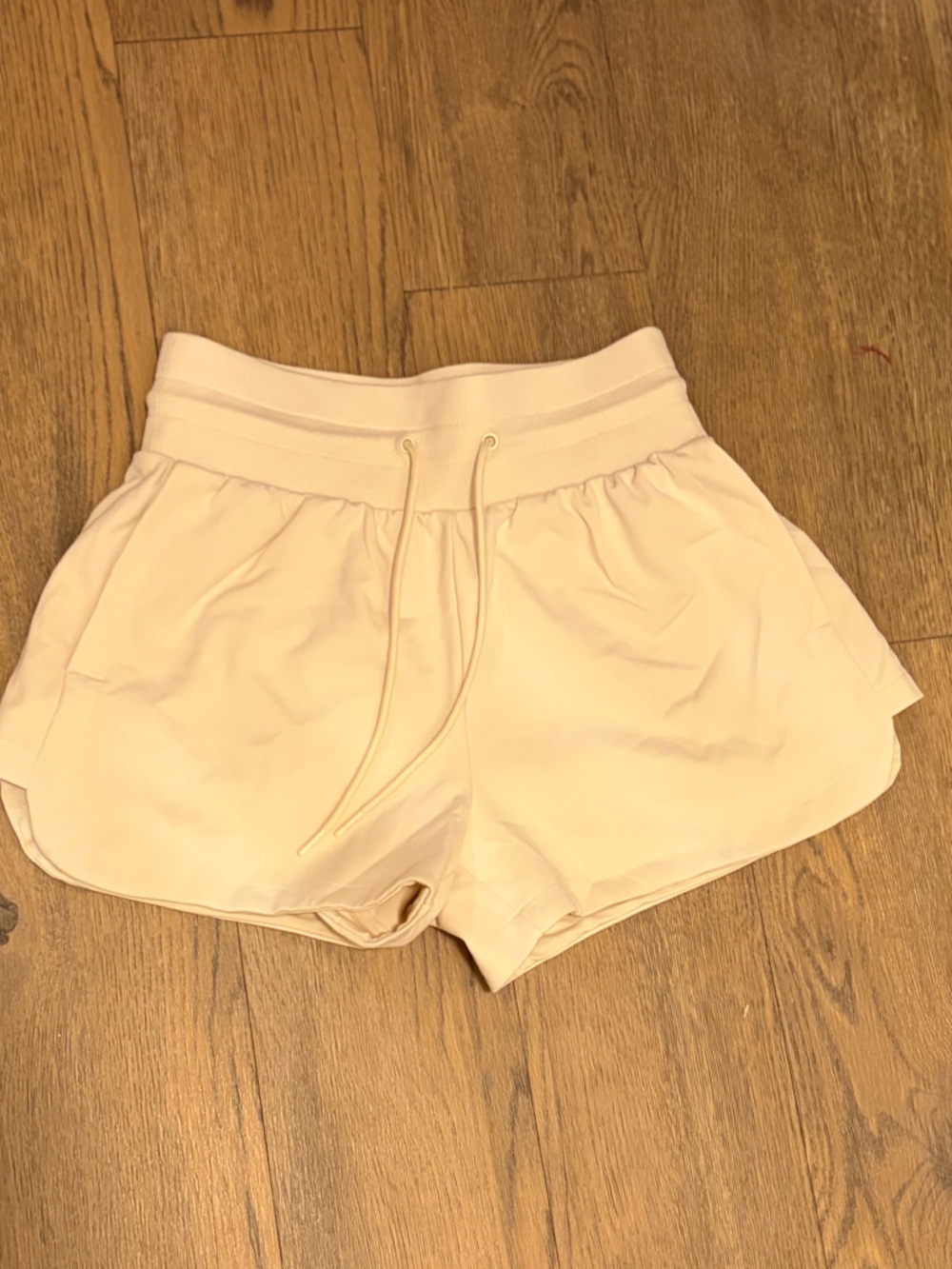 Cream Sweatshorts